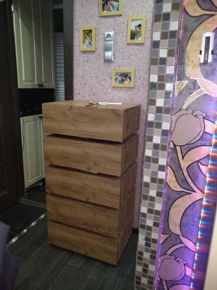 Натура 6 Комод Гаскон Пайн-Черный