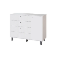Комод Катрин-13 Белый/Белый снег